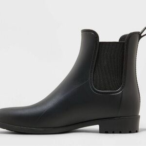 A New Day Black Ankle Boots